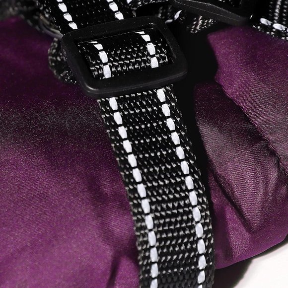 FASHION SPORTS Dog Harness Fleece Jacket in Black - Picture 5 of 15